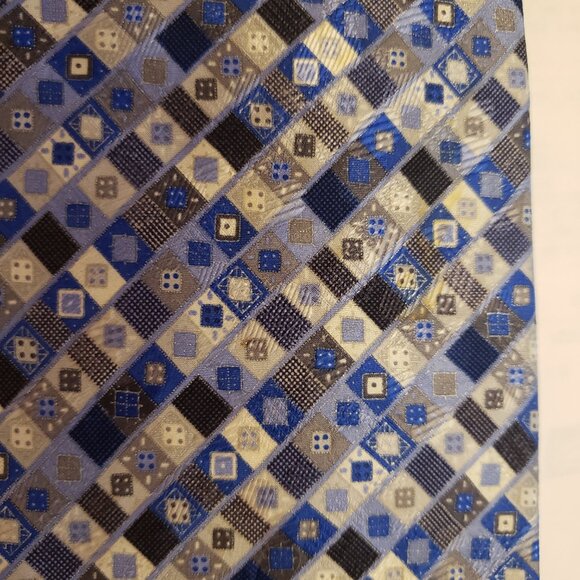 STEFANO RICCI PER RICHARD GELDING 100% SILK TIE MADE IN ITALY- EXTRA LONG & WIDE - Picture 5 of 8